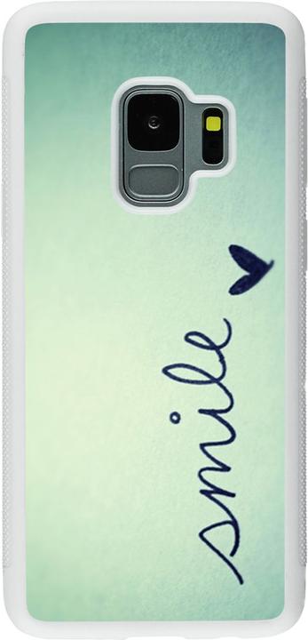 Immagine prodotto PhoneLook Cover Silicone bianco Smile (Samsung Galaxy S9)