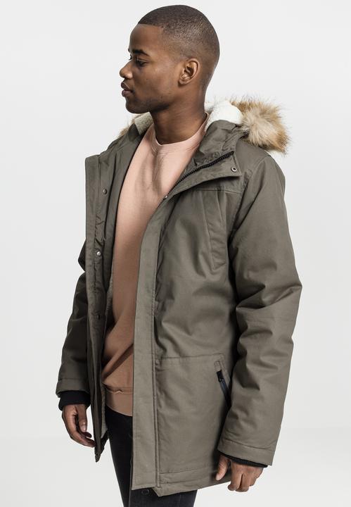 Produktbild Urban Classics Heavy Cotton Imitation Fur Parka (M)