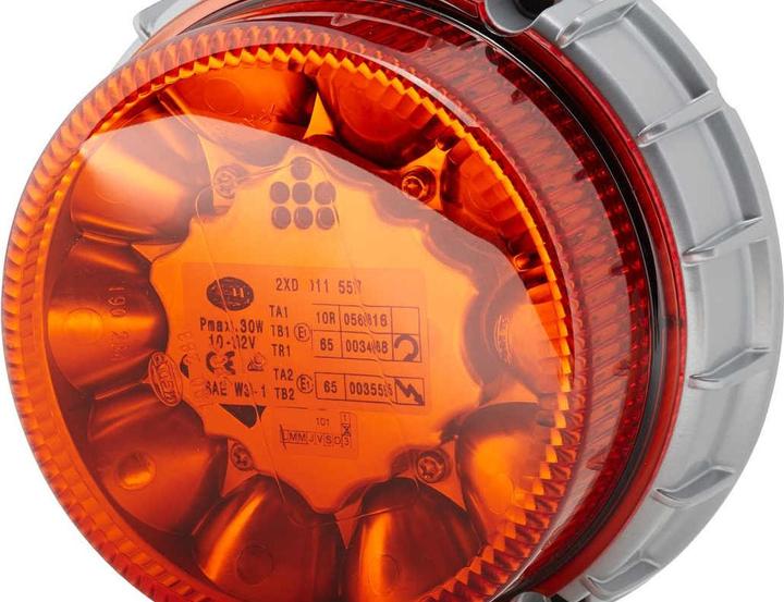 Immagine prodotto Hella Lampeggiante K-LED 2.0 ambra montato in superficie per MERCEDES SOMMER LIEBHERR