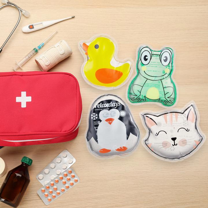 Actual product image Relaxdays Kühlpad (4 x, 340 g)