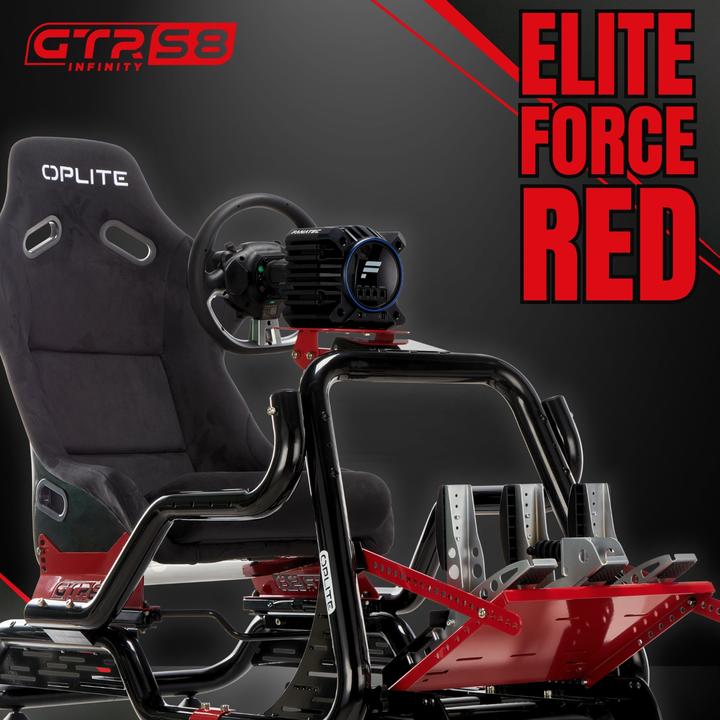 Image du produit Oplite Cockpit GTR S8 Elite Force Red retail (Expédition)