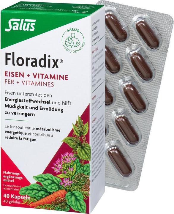 Actual product image Salus Iron + vitamins (1 Piece, Capsules, 73 g)