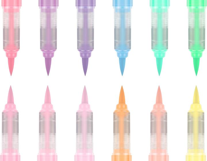 Produktbild Karin Deco Brush (Pastel Colors, 12 x)