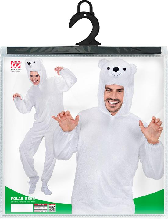 Produktbild Widmann Kostüm Plüsch Eisbär Kapuzen (XL)