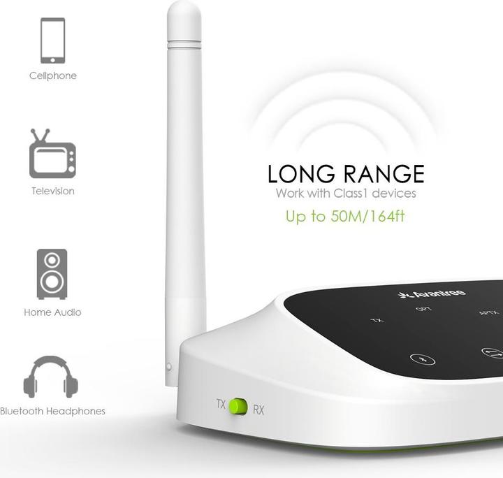 Actual product image Avantree Oasis LONG RANGE (Transmitter & Receiver)
