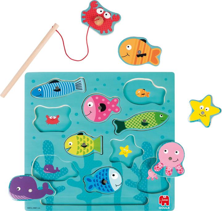 Goula Fishing puzzle fish (10 pieces)