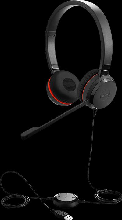 Actual product image Jabra Evolve 30 II Duo UC (Cable, USB-A)