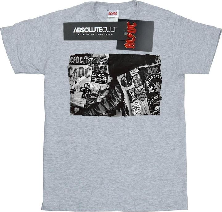 AC/DC Badges And Posters Collection TShirt Jungen