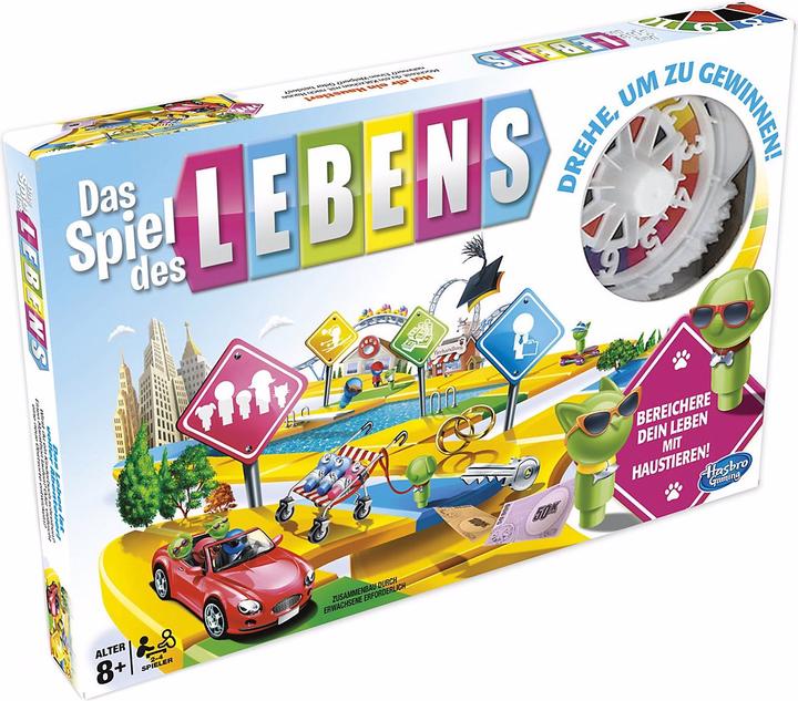 Hasbro Jeu de la vie - Rafraîchir (Allemand)