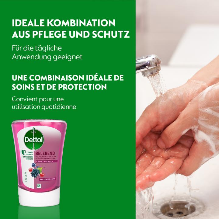 Actual product image Dettol No Touch (Liquid soap, refill, 250 ml)