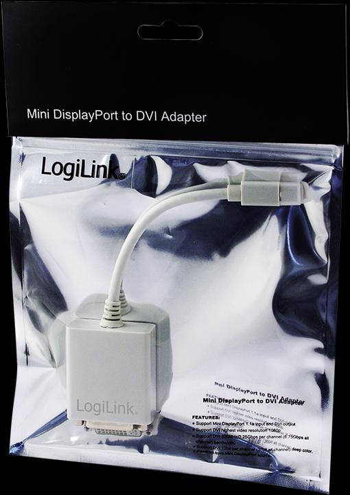 Actual product image LogiLink Mini DisplayPort to DVI (DVI, 9 cm)