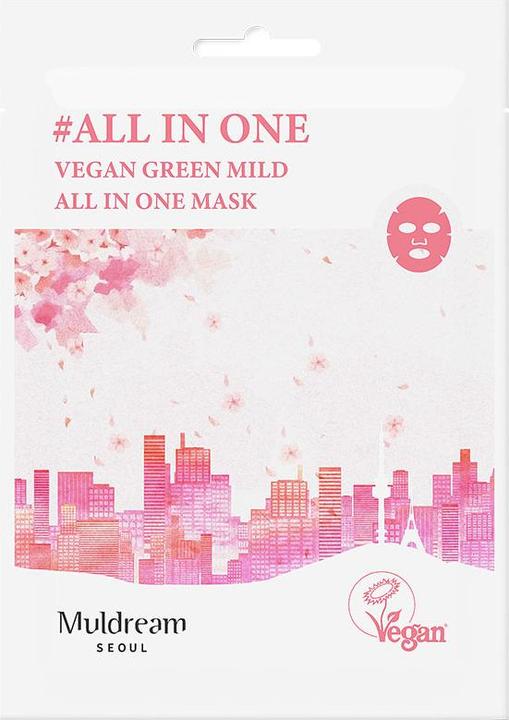 Muldream Vegan Green Mild All in One Mask