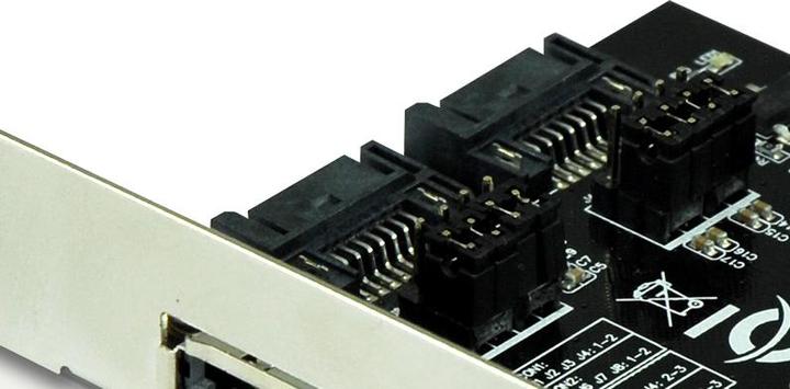 Actual product image Conceptronic 2 x eSATA, 2 x SATA PCI