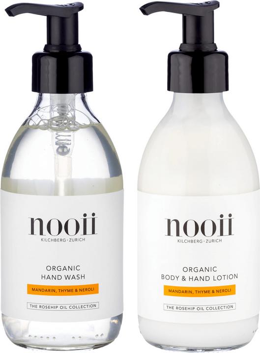 Actual product image Nooii Organic - Body & Hand Set Mandarin, Thyme & Neroli