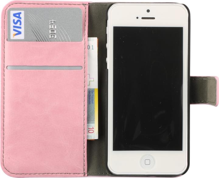 Produktbild PhoneLook Hülle Premium Flip hell- (Apple iPhone 5)