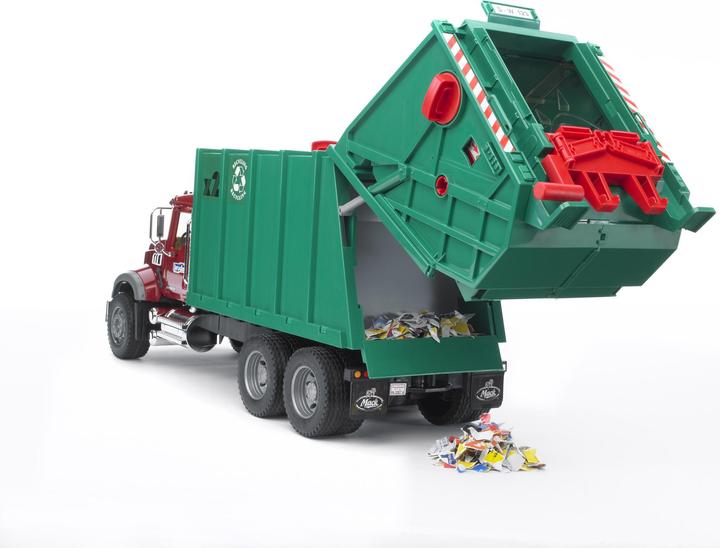 Actual product image Bruder Mack Granite Garbage Truck