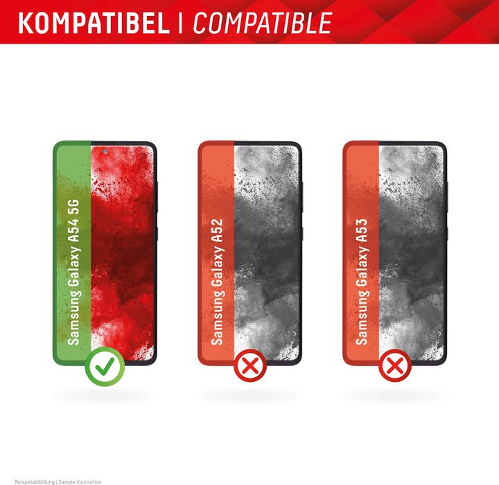Actual product image Displex Smart Glass, Displayschutzfolie (1 Piece, Samsung Galaxy A54 5G)