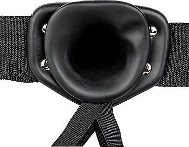 Image du produit RealRock Vibrating Hollow Strap-on No Balls - 8" / 20,5 cm