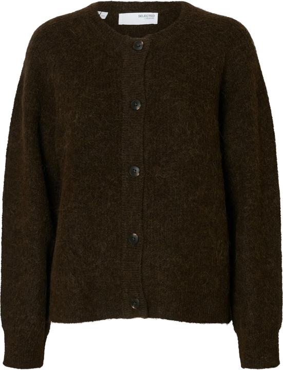 Selected Femme Slflulu Ls Knit Short Cardigan Noos