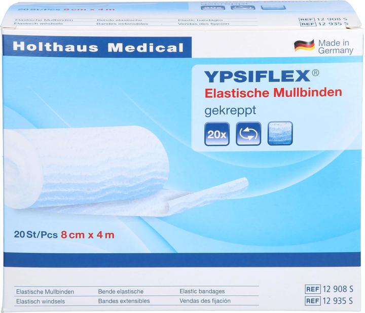 Produktbild Holthaus Medical 12935S Mullbinde 4mx8cm 20 Stück