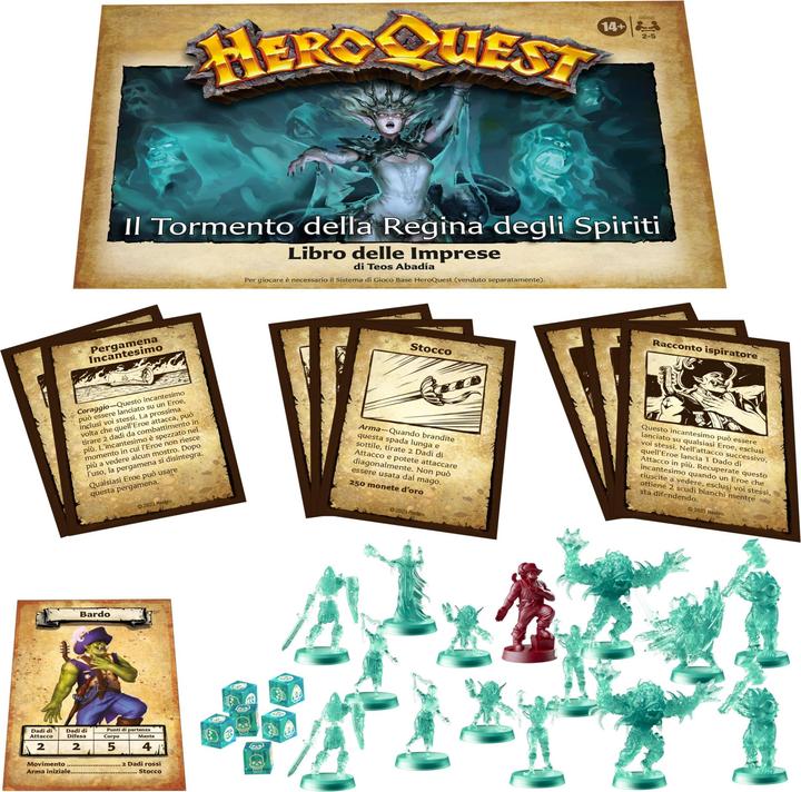 Produktbild Hasbro Gaming HeroQuest Die Geisterkönigin Abenteuerpack, HeroQuest Basisspiel erforderlich (Italienisch)