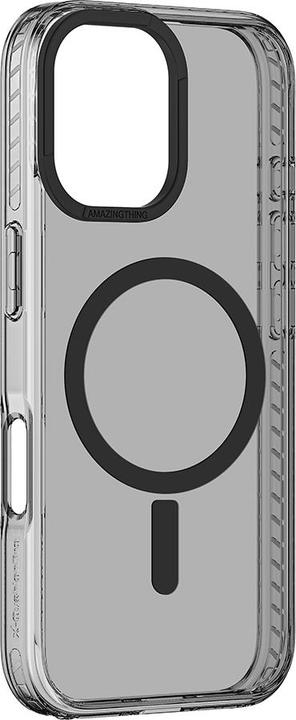 Produktbild Amazingthing Titan Pro Mag Case mit Magnetring für iPhone 16 Plus - Schwarz (Apple iPhone 16 Plus)