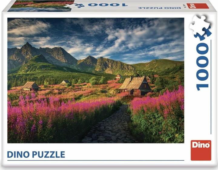 Dino Puzzle Gasienic Valley 1000 Teile (1000 pieces)