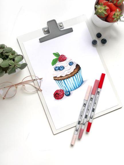 Immagine prodotto Tombow Penna a doppio pennello ABT Pro (Multicolore, 12 x)