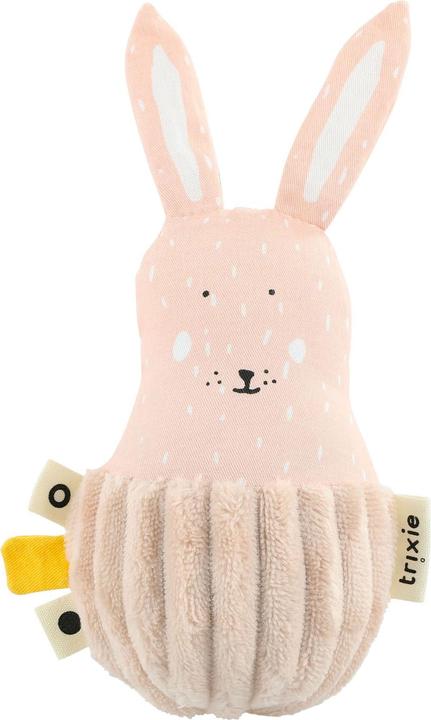 Actual product image Trixie Mini Tumbler soft toy - Mrs Rabbit (Plush toy dog)
