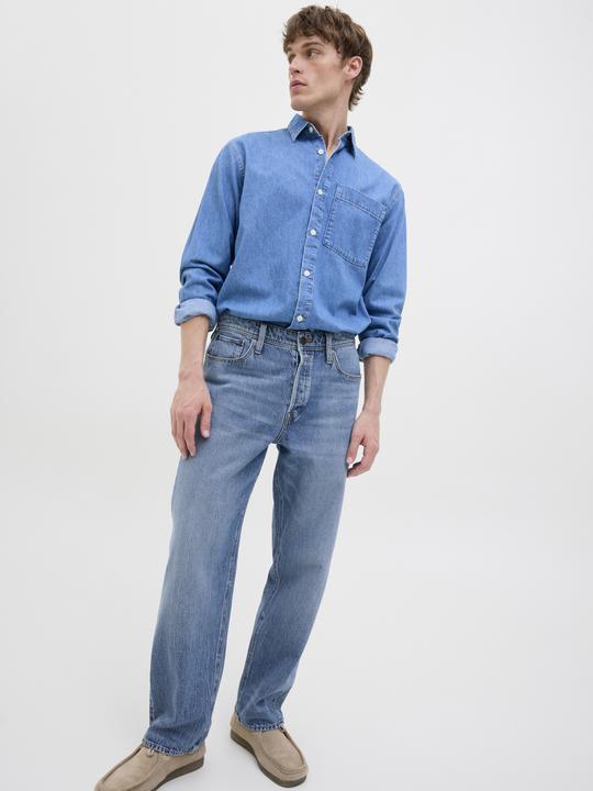 Actual product image Jack & Jones JJIEDDIE JJORIGINAL SQ 229 Locker geschnitten Locker geschnitten (W29/L30)