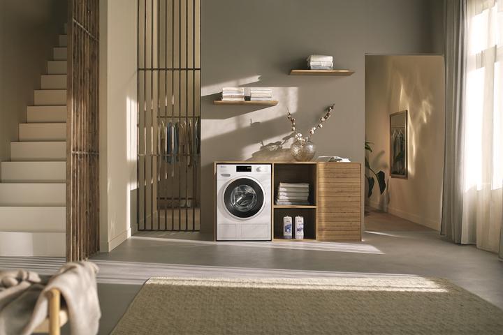 Immagine prodotto Miele Waschmaschine WWB680 WCS 125 Edition Lotosweiss (8 kg, A destra)