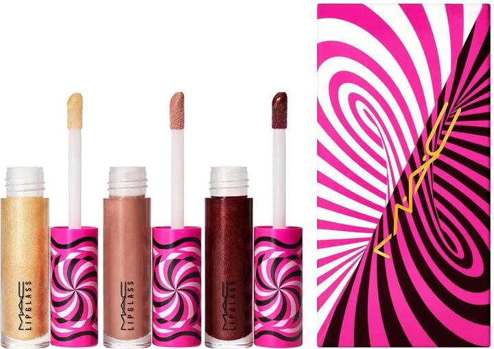 Immagine prodotto MAC Cosmetics Set di piccoli trucchi MAC: Lipglass, Lip Gloss, Optical Delusion, 2,4 g + Lipglas
