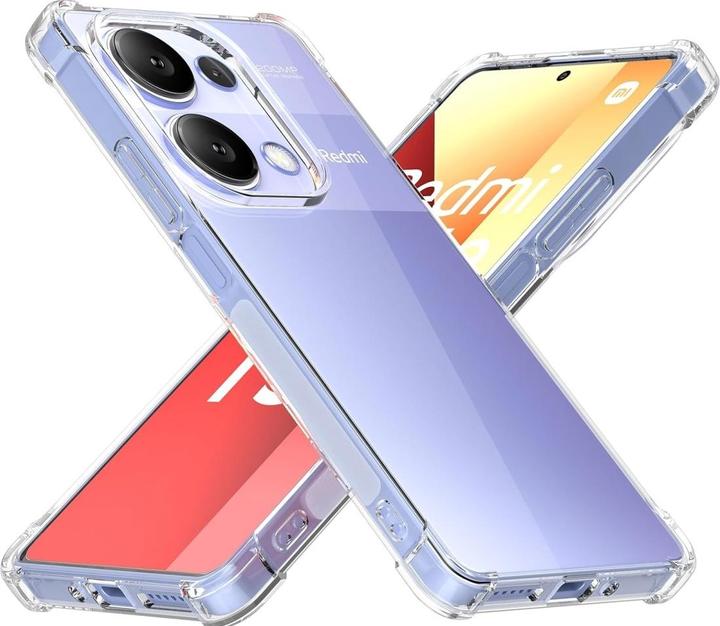 Produktbild Screenguard Crystal Soft Airbag Bumper (Xiaomi Redmi Note 13 Pro 4G)