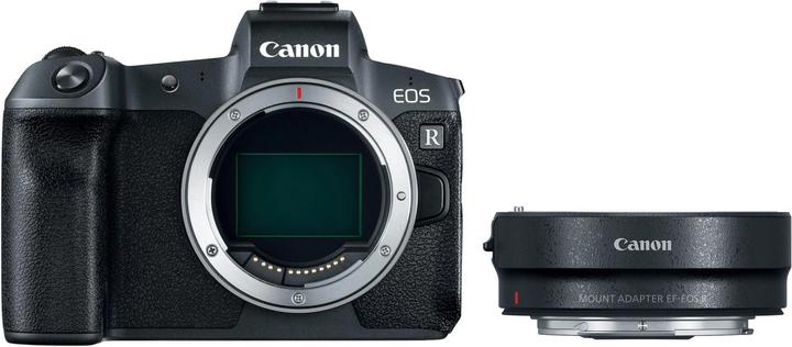 Canon EOS R Body + EF Adapter (30.30 Mpx, Vollformat)