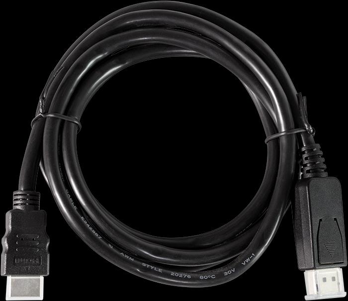 Image du produit LogiLink DisplayPort vers HDMI (2 m, DisplayPort)
