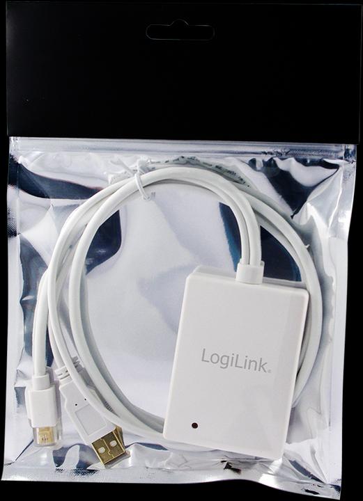Actual product image LogiLink Mini DisplayPort USB Audio to HDMI (Audio, Mini DP, 60 cm)