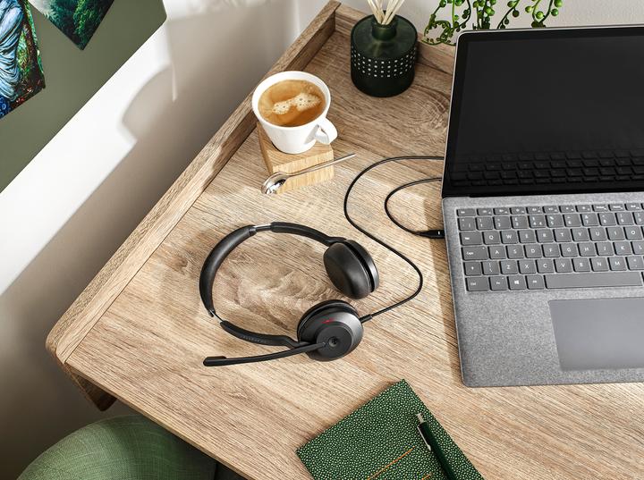 Actual product image Jabra EVOLVE2 30 SE USB-A MS (Cable, USB-A)