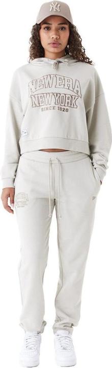 Immagine prodotto New Era Felpa con cappuccio in pile da donna beige pietra (S)