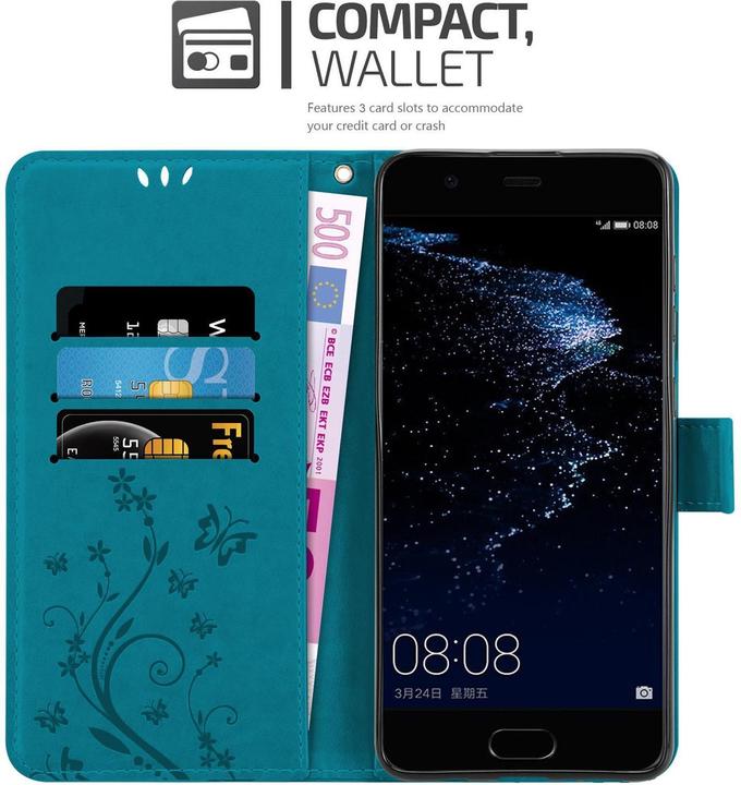 Immagine prodotto Cadorabo Copertina del libro di fiori (Huawei P10)