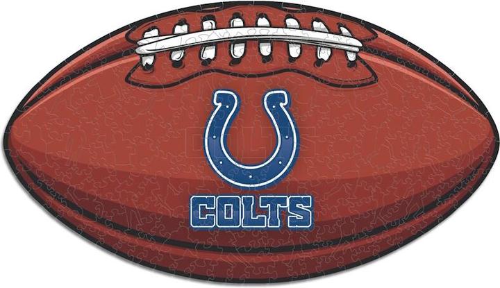 Produktbild Iconic NFL - Indianapolis Colts – Football mit Logo - Holz Puzzle Grösse M (270 Teile) (270 Teile)