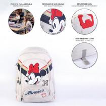 Image du produit Minnie Mouse Minnie - sac à dos scolaire grand 46 cm, gris clai