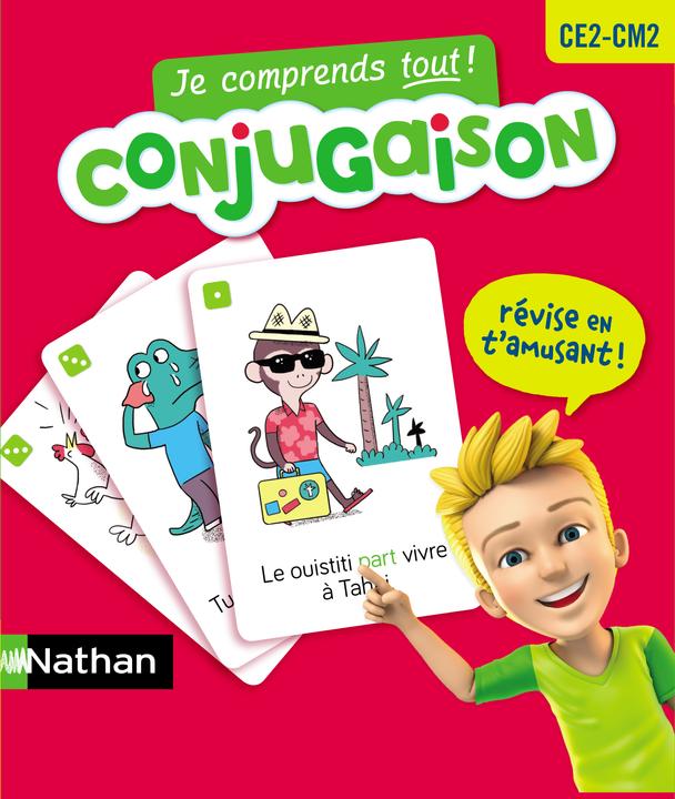 Image du produit Nathan 31312 Jeu de société Je comprends tout - Conjugaison Trivia (Français)