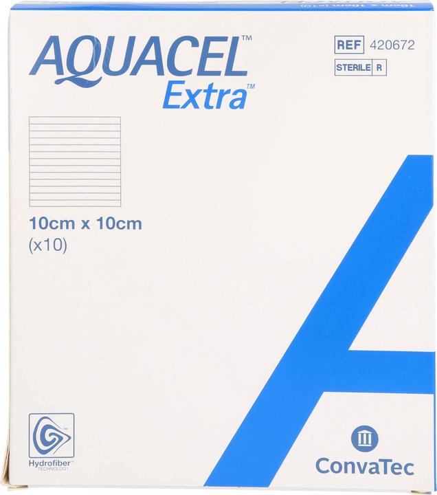 Actual product image Aquacel Ag Hydrofiber dressing