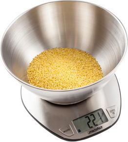 Actual product image Mesko MS 3152 Stainless Steel Countertop Electronic Kitchen Scale