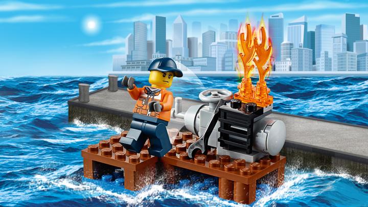Actual product image LEGO Fire brigade starter set (60106, LEGO City)