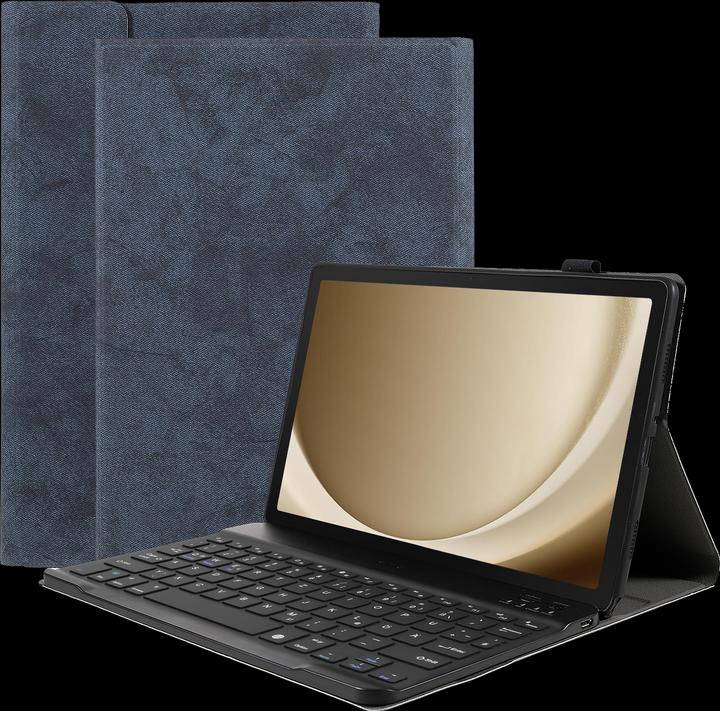 Actual product image Cazy Keyboard case compatible with Samsung Galaxy Tab A9+ - Protective case with magnetic detachable (DE, Galaxy Tab A9+)