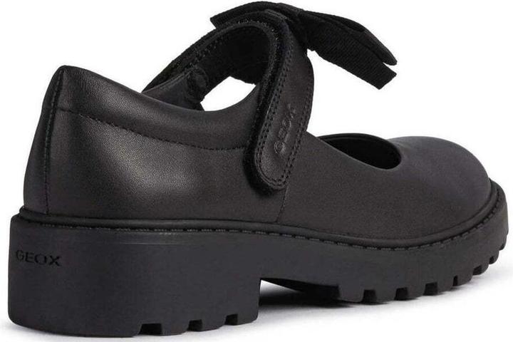 Image du produit Geox Filles Chaussures d'uniforme scolaire Casey Ballerina Ruban (30)
