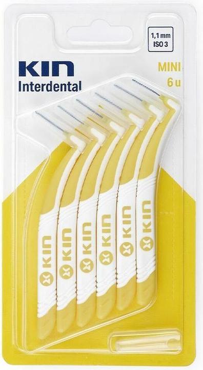 Image du produit KIN Brosse interdentaire Mini 1 1mm 6 pièces (6 x, 1.10 mm)