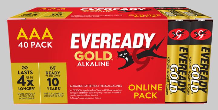 Immagine prodotto Energizer Eveready Gold (40 pz., AAA)