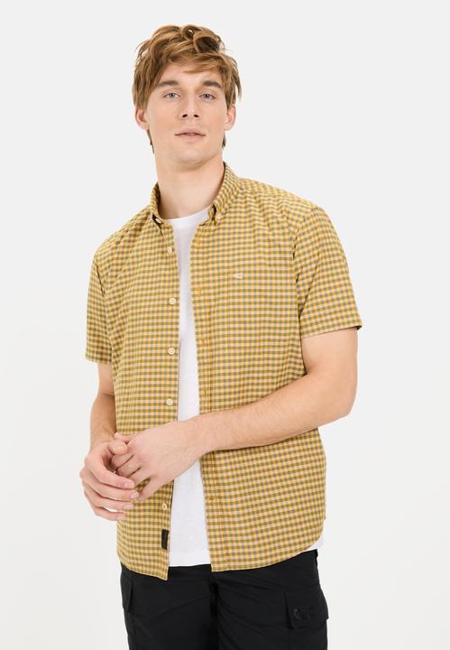 Actual product image Camel Active Kariertes Kurzarmhemd aus Baumwolle (4XL)